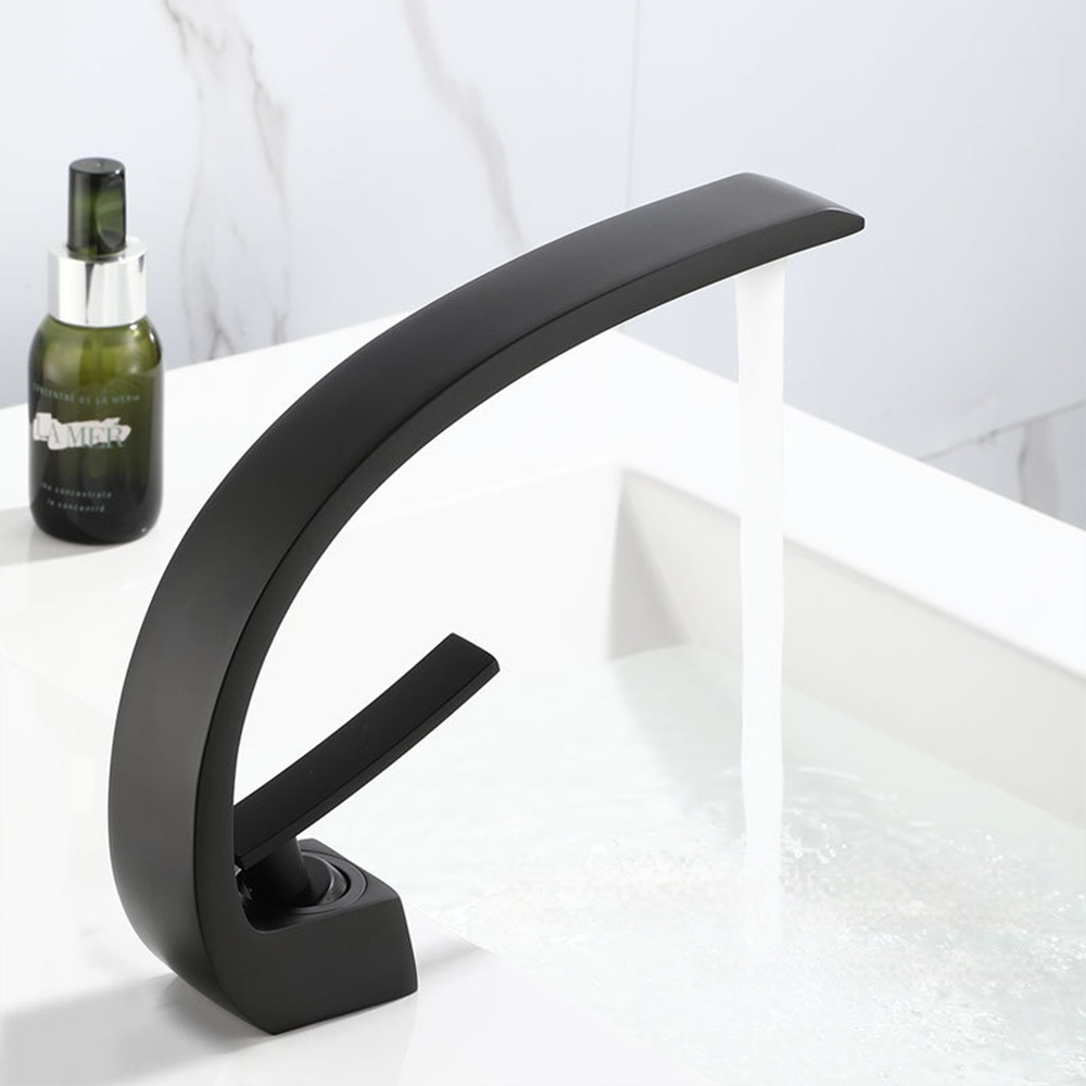 Black/White Curve Design Basin - Silicone Tap Washer ulasan dan harga