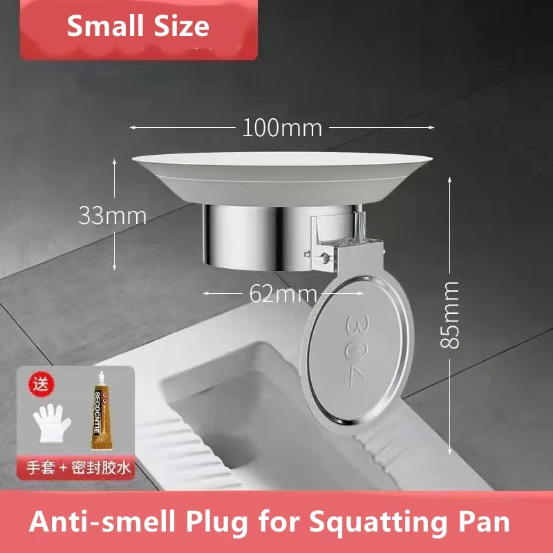 Toilet Deodorizer Stopper Squa - Overflow Pipe Clip ulasan dan harga